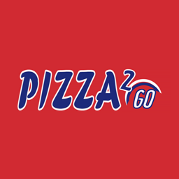 Pizza 2 Go logo.